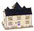 Lenox Vintage Halloween Lit Hotel Figurine