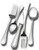 Wallace Continental Beach 65pc 18/10 Stainless Steel Flatware Set