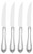 Reed & Barton Hammered Antique Steak Knives, Set of 4