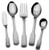 Towle Hammersmith 45pc 18/10 Stainless Steel Flatware Set