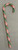 Tazza Candy Cane Ornament - Green and Mini Red