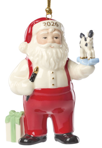 Lenox Santa's Workshop Ornament 2026 - Caucasian - Thurbers of