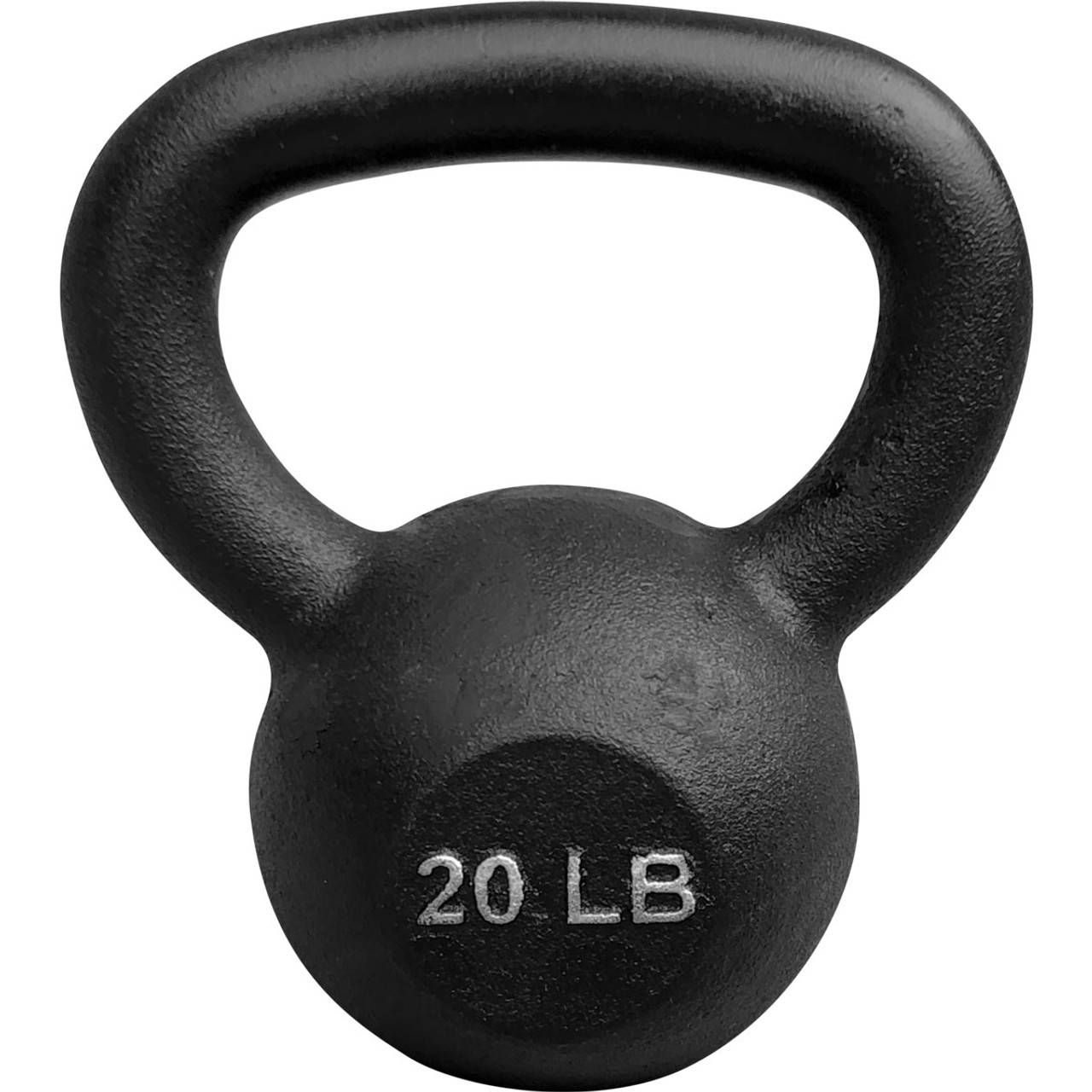 Buy Cast Iron Black 20 lbs Kettlebell Online Marchants