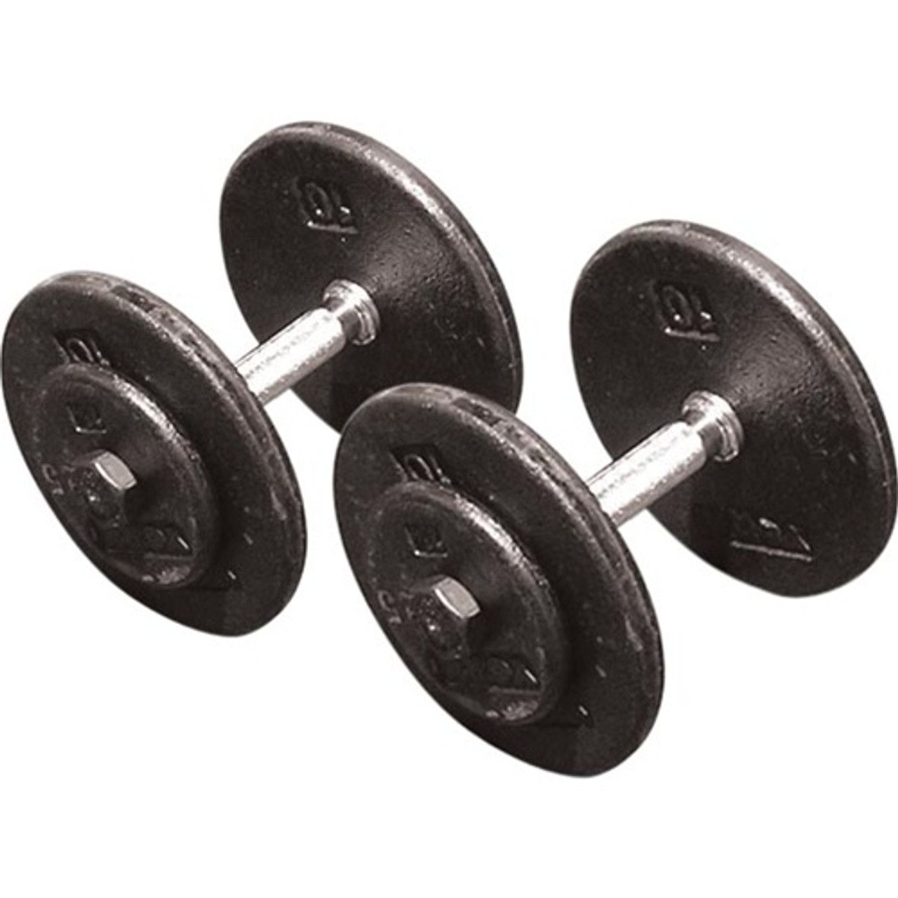 York Welded Dumbells 25 lb x 2 Marchants