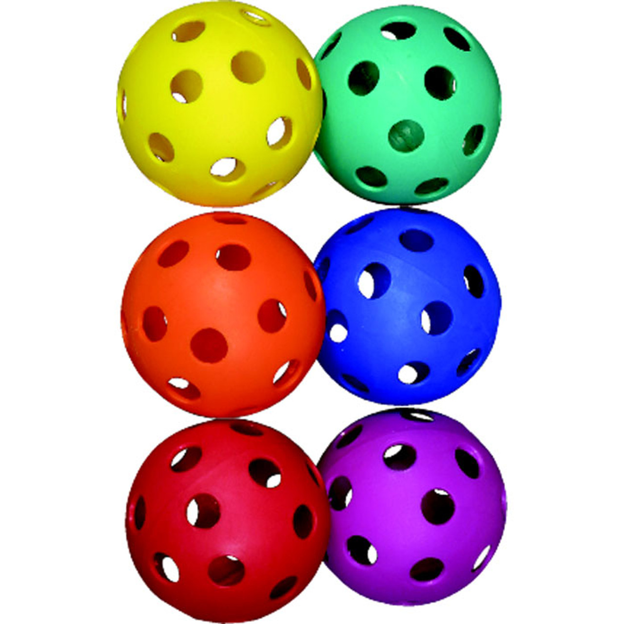 Buy Baseball Coloured Plastic Scoop Balls Online