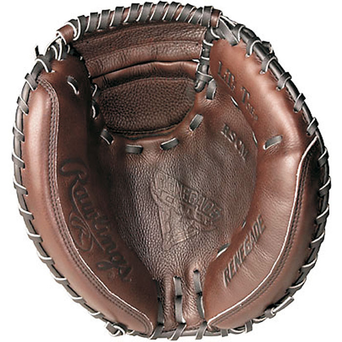 leather baseball mitt