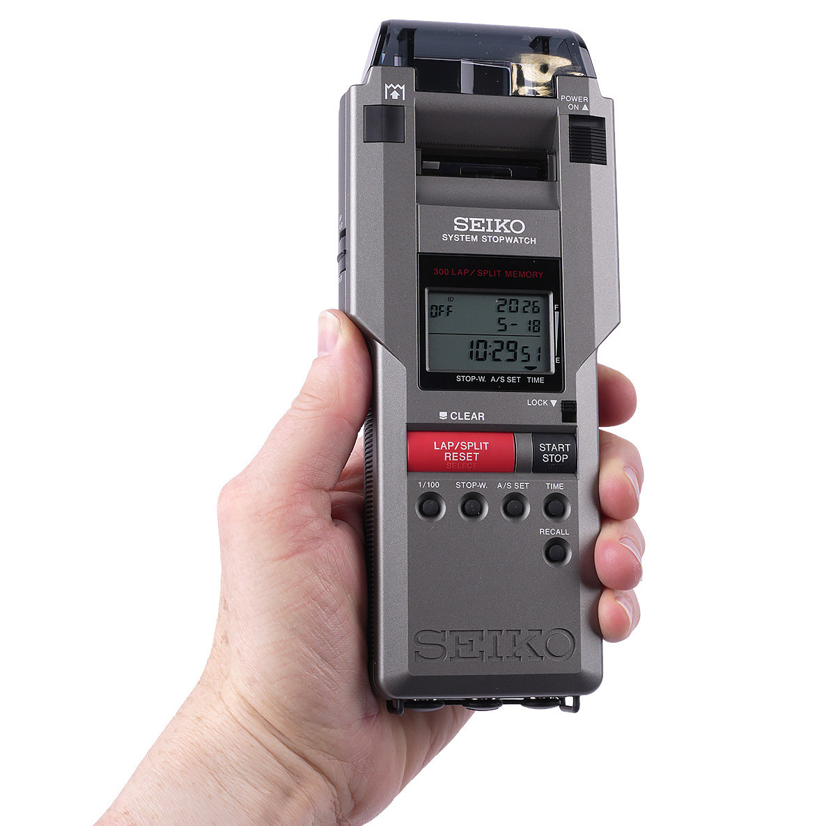 Seiko Stopwatch & Printer System - Precision Timing Tool