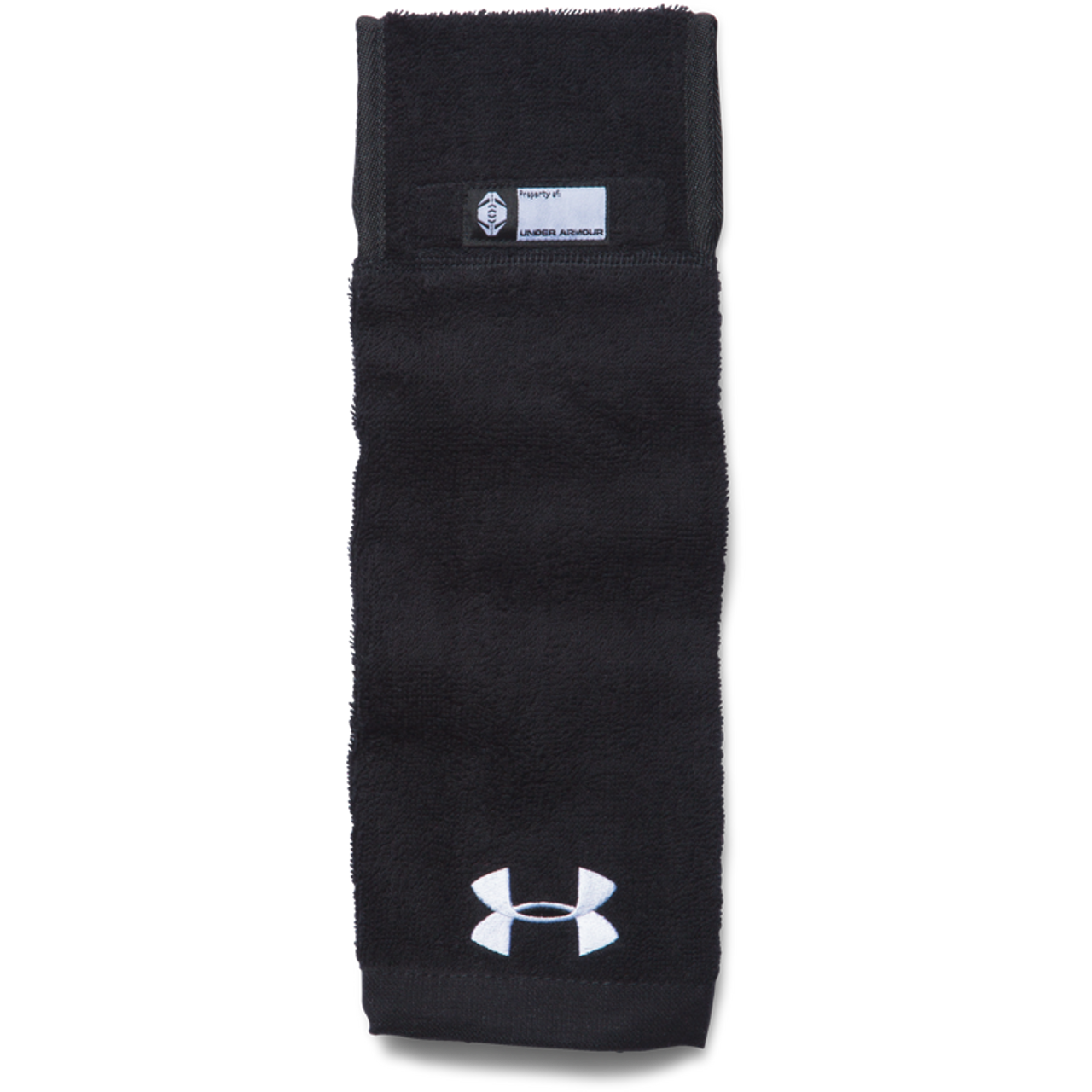 white under armour football towel