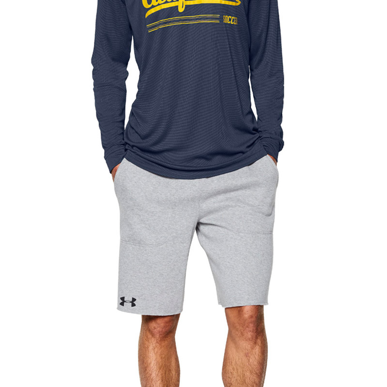 ua fleece shorts