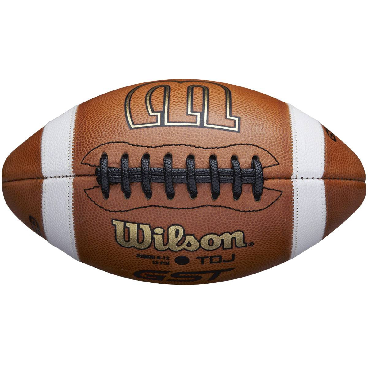 【新品】ウィルソンWilson フットボール GSTレザー（ユースサイズ） Wilson GST Youth Leather Game Football - Top Quality Play