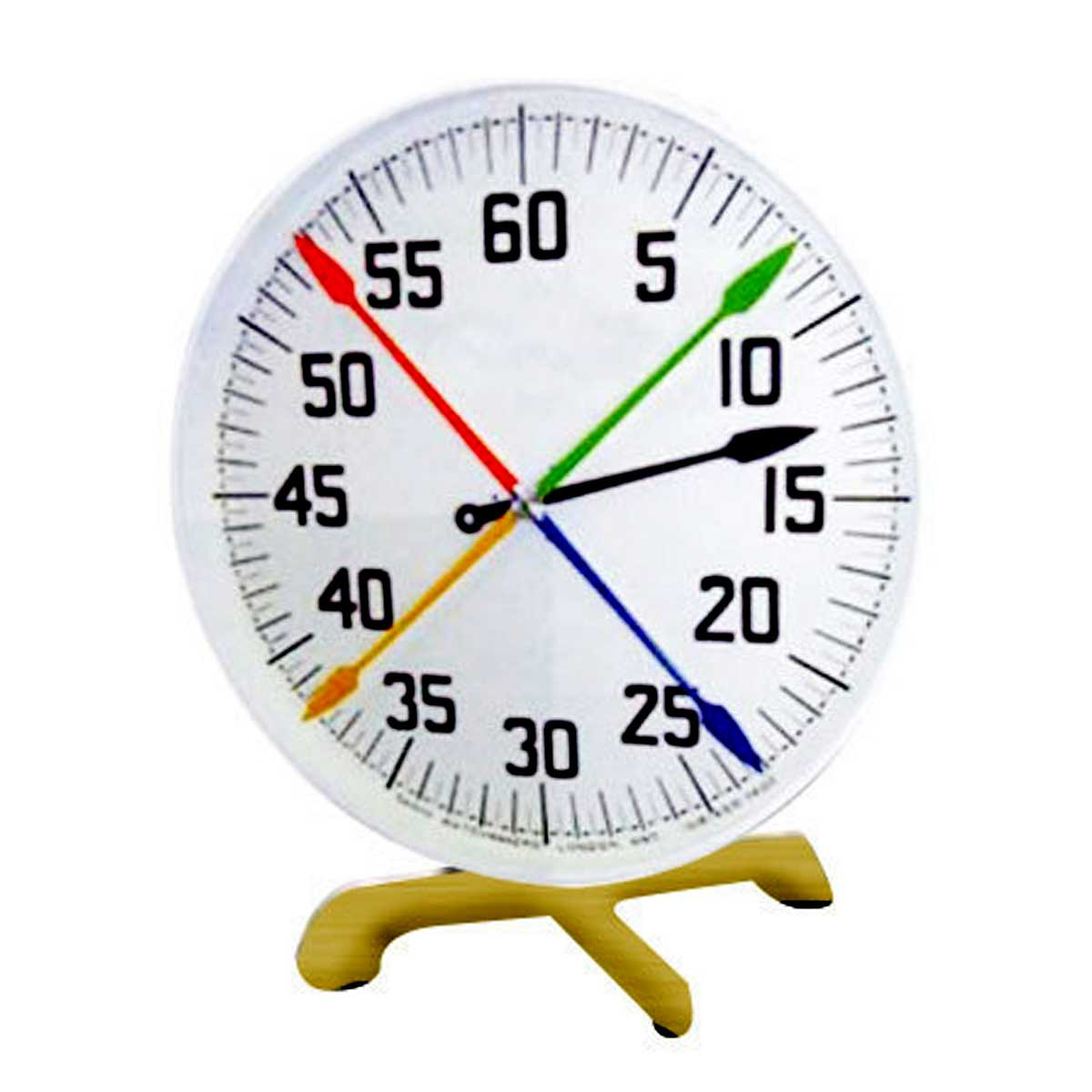 Pace clock sweep hand floor model with stand