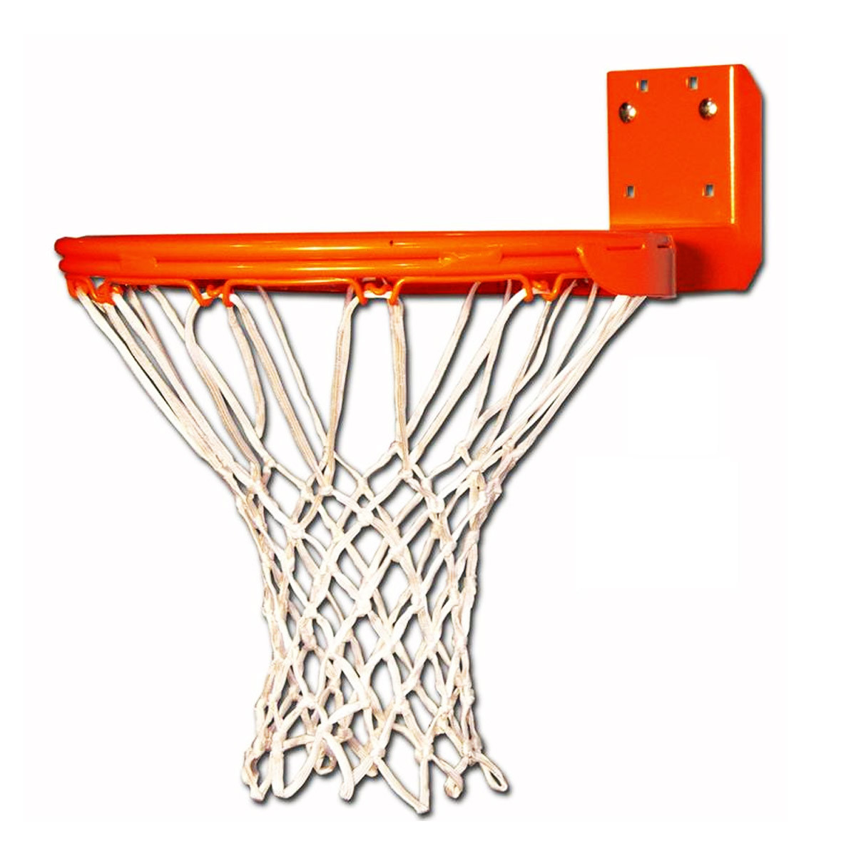 Rear Mounted Double Basketball Rim - Durable & Supportive