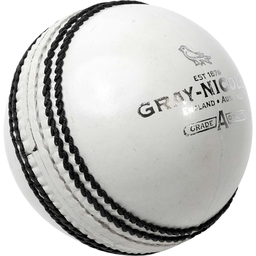 Balles De Cricket MORSUNBELA Grade A Blanches - Lot De 1 Boule Originale, Poids 156g