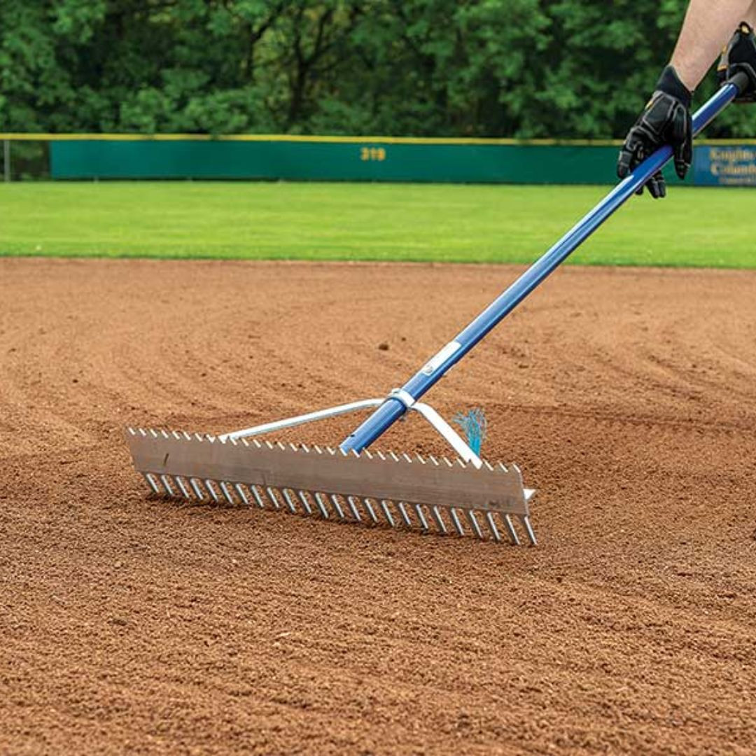 Play Rakes Double-Play Infield Rake (24″ or 36″ Head)