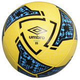 Umbro Neo Swerve Soccer Ball - Yellow/Black/Malibu Blue - Size 5