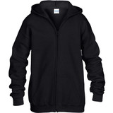 Gildan Heavy Blend Youth Full-Zip Hooded Sweatshirt Gildan Heavy Blend Youth Full-Zip Hooded Sweatshirt