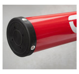 Hardshell Javelin Storage Tube - closed end view Hardshell Javelin Storage Tube - closed end view