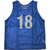 Kwik Goal Adult Set of 18 Pinnies - Royal Blue - Single Vest View Kwik Goal Adult Set of 18 Pinnies - Royal Blue - Single Vest View