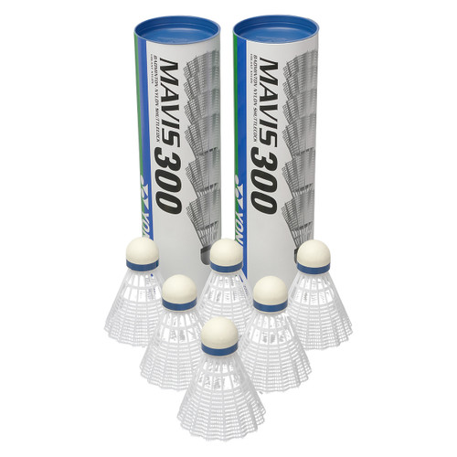 Mavis Badminton Shuttles - White (Doz) Mavis Badminton Shuttles - White (Doz)