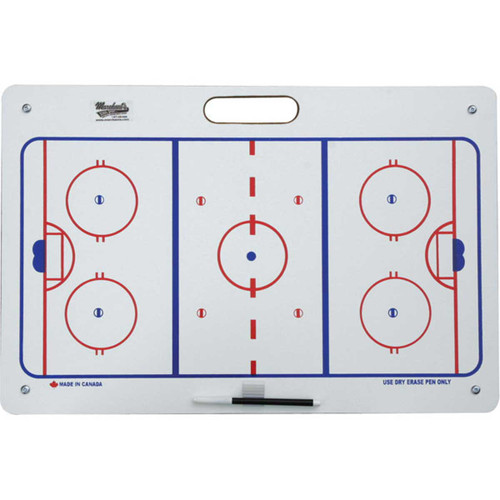 Wall-Mounted Hockey Coaching Board – 16" x 24" (HWCB)