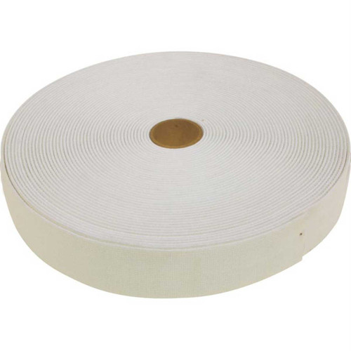 1½ inch Elastic Strapping - White - 25 yard roll (SPEW-WH) 1½ inch Elastic Strapping - White - 25 yard roll (SPEW-WH)