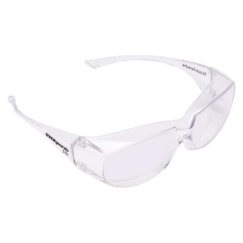 Black Knight Overguard Eyewear Institutional Clear Black Eyeguard