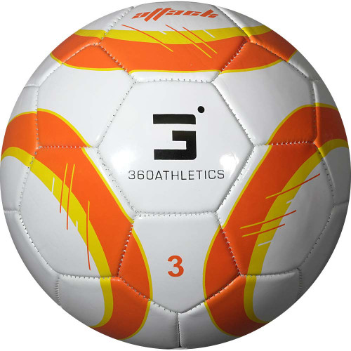 Attack Soccer Ball - Size 3 - Front View Attack Soccer Ball - Size 3 - Front View