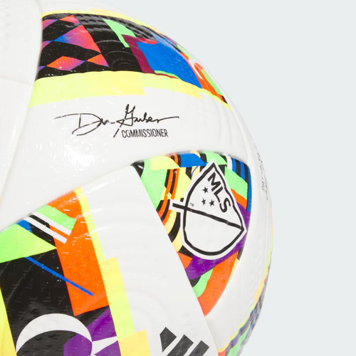 Adidas MLS PRO Soccer Ball - WHT/BLK/SOLAR GOLD (AD-IP1625-WBG-5)