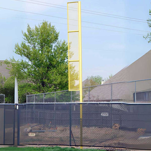 3-1/2" O.D. Inground 12' Yellow Foul Pole, 4' L x 18" (G.BSPOLE-12P) 3-1/2" O.D. Inground 12' Yellow Foul Pole, 4' L x 18" (G.BSPOLE-12P)