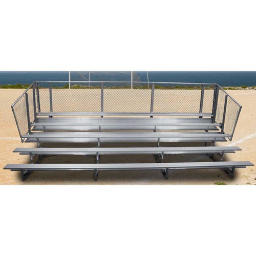 5-Row Fixed Spectator Bleacher w/o Aisle, 10" Plank, 27 Ft (G.GSNB0527)