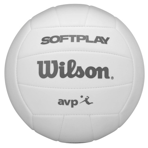 Wilson AVP Softplay Outdoor Beach Volleyball - WHITE (WV4007201XBOF)
