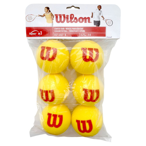 Starter Foam Tennis Balls/Pk of 6 (FTB)