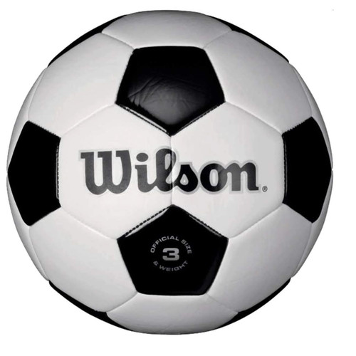 Wilson Traditional Recreational Soccer Ball - Size 3 (WTH8753XDEF)