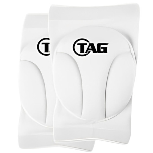TAG Deluxe Volleyball Knee Pads - White - Large (TKP350L-W) TAG Deluxe Volleyball Knee Pads - White - Large (TKP350L-W)