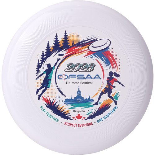 OFSAA Kingston 2026 Ultimate Festival Commemorative Frisbee - 175 g - Game Disc Style
