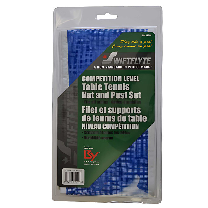 Standard table tennis net/post set - Packaged