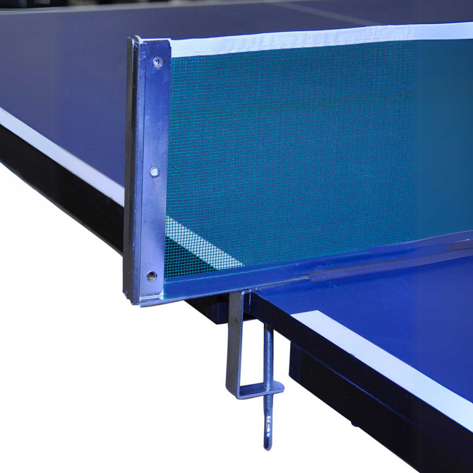 Standard table tennis net/post set - Installed
