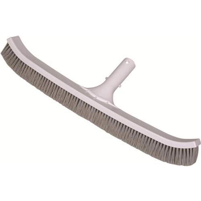 18" Deluxe ABS plastic wall brush head with curved ends