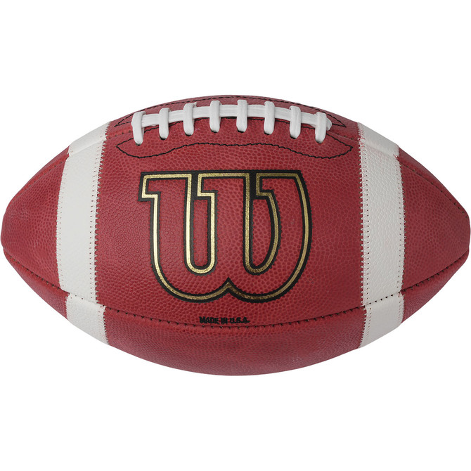 Wilson U Sports Official Game Football - Leather Balls