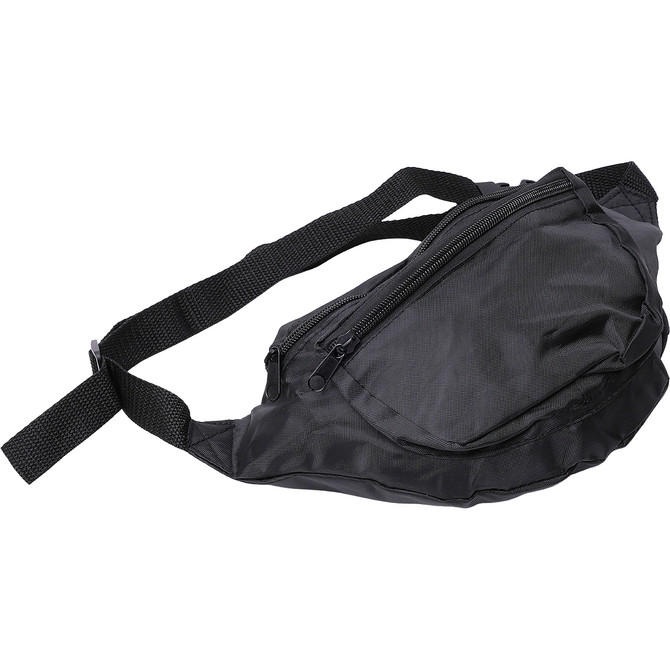 Black Nylon Fanny Pack - Stylish & Functional