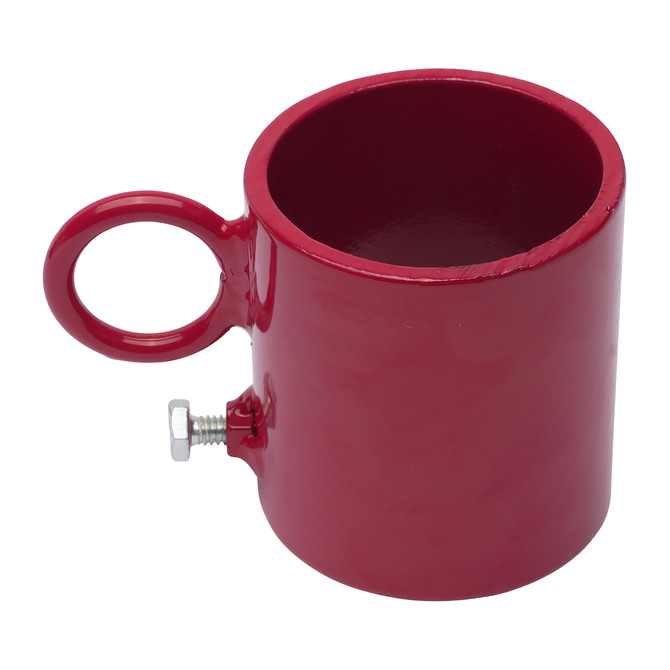 2 3/8" O.D. badminton end post - Top Sleeve (adjustable)