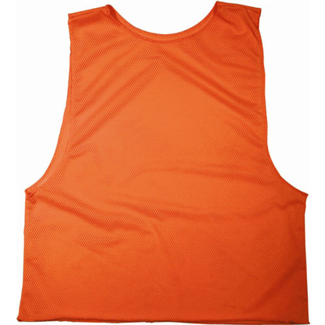 Adult Polymesh Scrimmage Vest - Orange