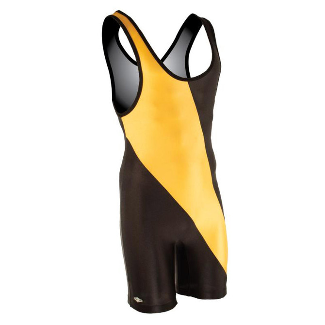 Matman Chest Sweep Men's Wrestling Singlet