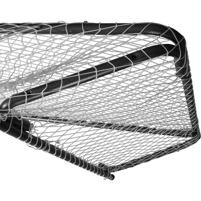 バイオレットGOALSTAND &SHADE SET WHAT WE WANT Folding Floor Hockey Frames w/Mesh Net, PAIR