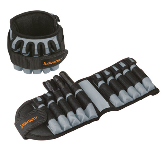 IBF - Deluxe Adjustable Ankle Weights - 5 lbs (92334)