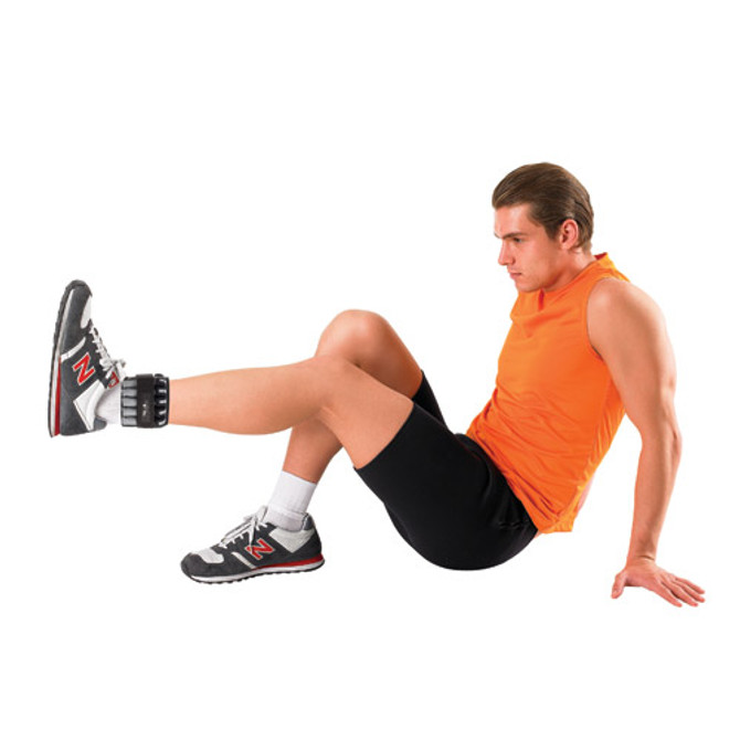 IBF - Deluxe Adjustable Ankle Weights - 5 lbs
