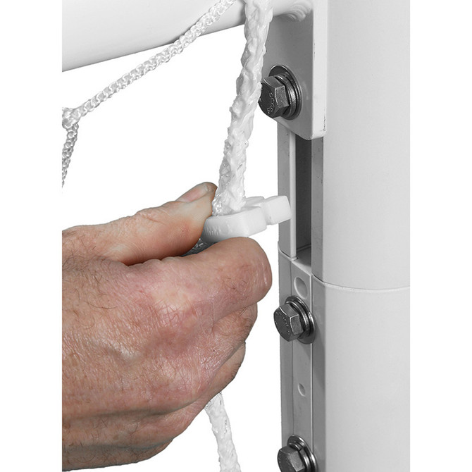Kwik Goal Lock Net Clips 50/Pack - White