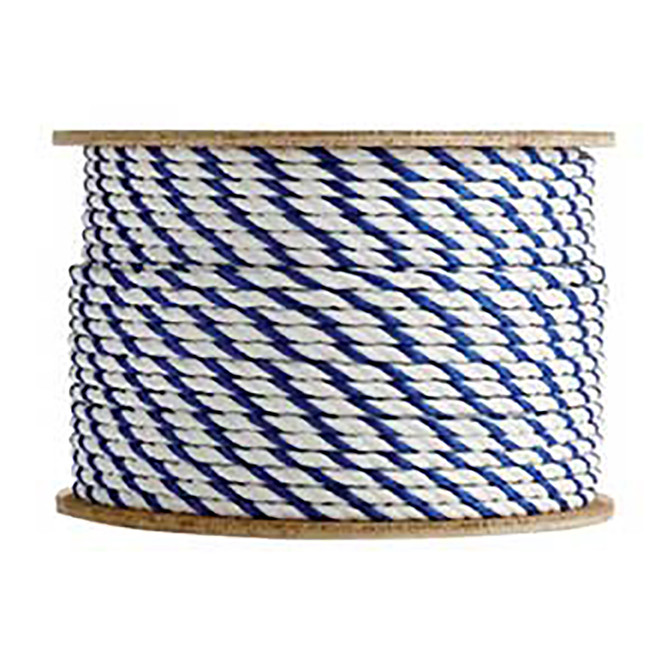 Blue and White aquatic rope (3/4" x 600') (ROPE10)