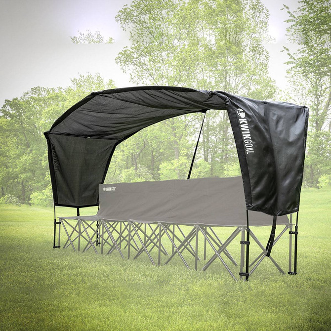 Kwik Goal Bench Shade - UV-Resistant & Portable Cover