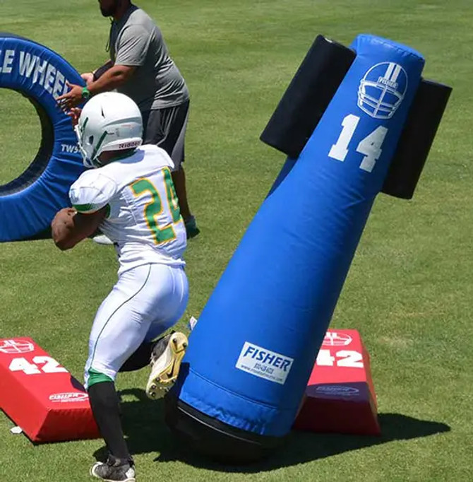 Varsity Pop Up Dummy 72" with Wings - In Use